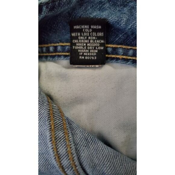 Victoria's Secret VS Hipster Light Wash Destructive Jeans - Women's Size 2 - Picture 8 of 8